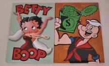 POPEYE BETTY BOOP ATA-BOY MAGNET SET NEW