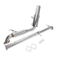 Stainless Catback Exhaust Muffler For Mazda Miata MX-5 Eunos 1989-1997 1.6/1.8L