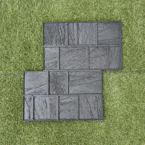 *SEASIDE* Concrete RUBBER Stamp. Mat for printing on cement imprint sidewalk