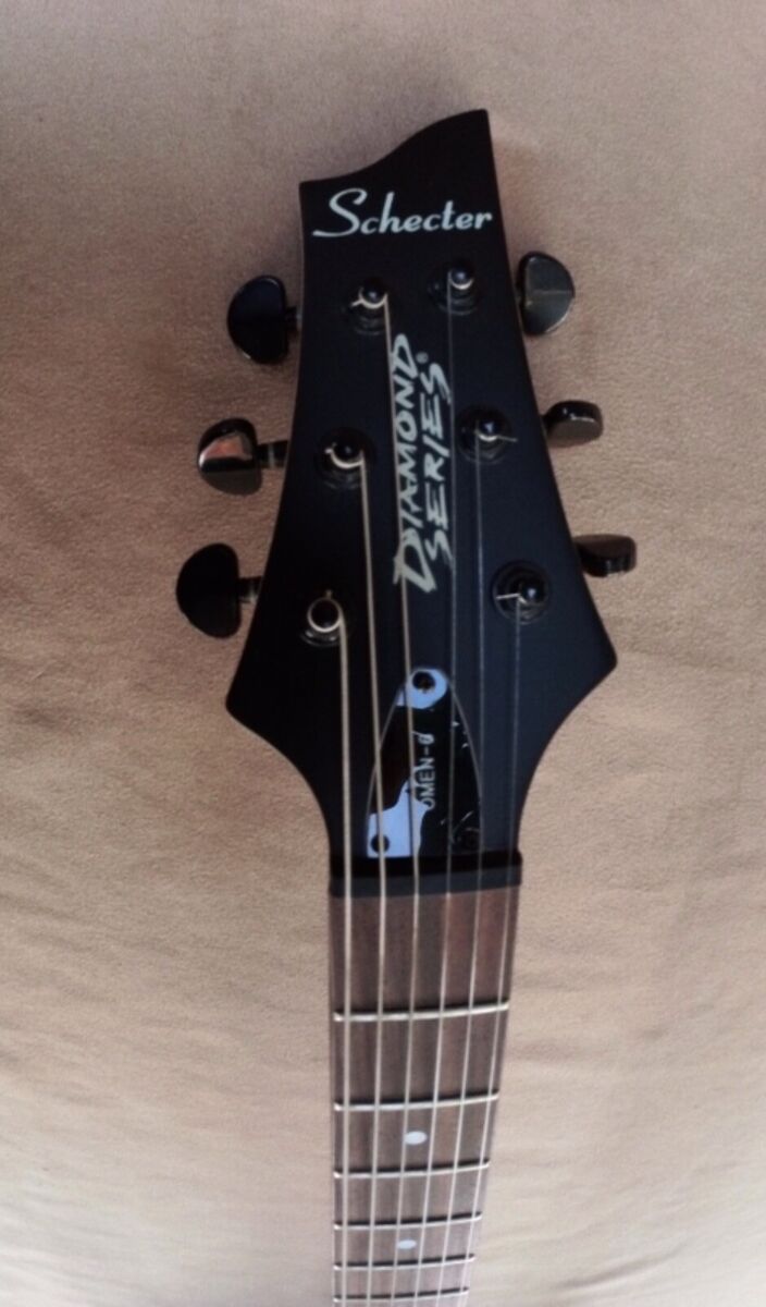 Schecter Diamond Series OMEN-6 Satin Walnut Electric Guitar Schecter Diamond Series OMEN-6 Satin Walnut Electric Guitar
