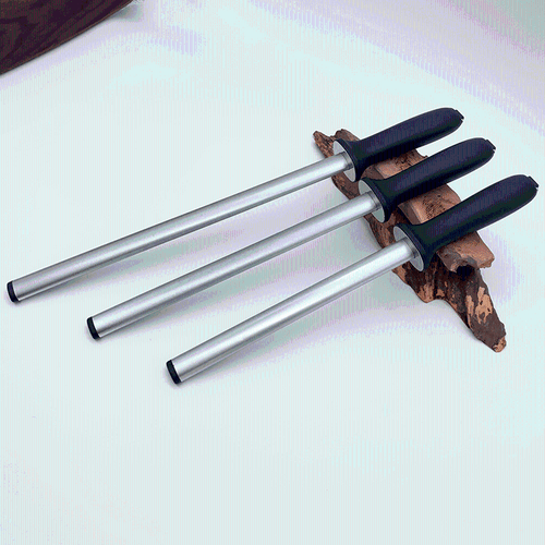 Inch diamond sharpen rod Honing Rod Diamond Diamond Carbon Steel Chef Hand Held - Bild 23 von 26