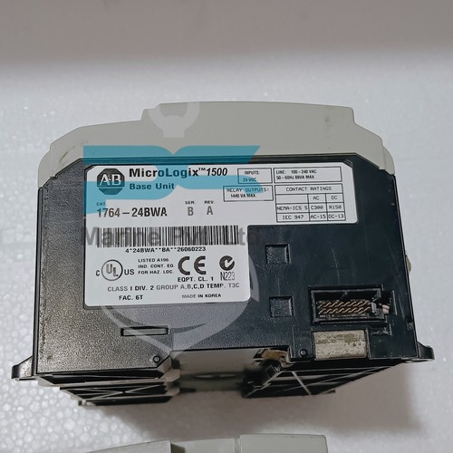 Allen-Bradley 1764-24BWA Ser B MicroLogix 1500 Controller - Picture 2 of 2
