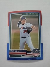 2023 Panini Stars & Stripes Casey Borba 18U  Red, White And Blue Prizm.    D13