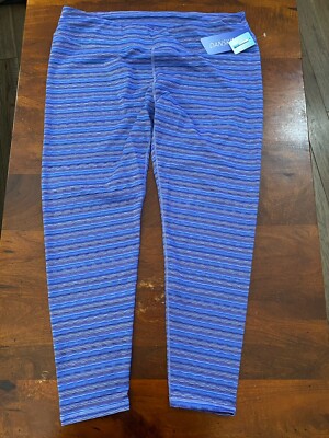 NEW Danskin Women's Super Soft Bonded High Waistband 2X Ankle Legging 20-22