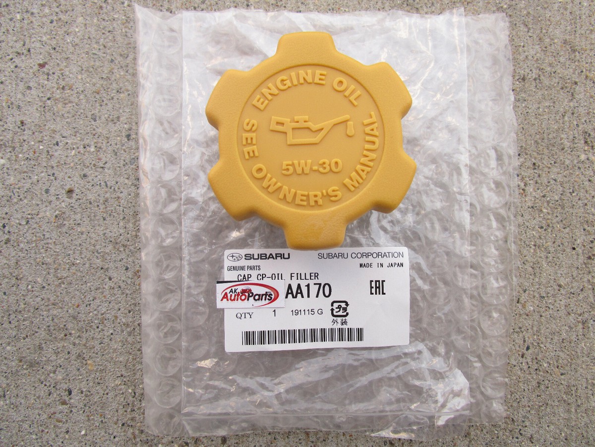 n！ FITS: 03 - 13 SUBARU FORESTER 2.5L ENGINE OIL FILLER CAP OEM BRAND