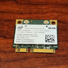 Dell Vostro 3550 Wi-Fi WLAN Intel Wireless-N 1030 Mini Card 7KGX9 07KGX9 3761