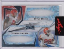 2023 Bryan Bresee Trenton Simpson Leaf Metal RWB PRE PRODUCTION PROOF 1/1 RC
