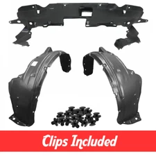 Fender Liner & Undercover Splash Guard Set w/ Clips For 2015-2016 Honda CR-V