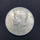 40% Silver-1965 US Kennedy Half Dollar 50c Fifty Cent Coin!