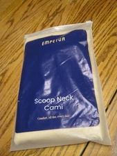 EMPETUA Body Shapewear Scoop Neck Cami Tummy & Waist Control 3XL Nude          