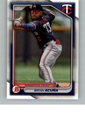 2024 Bowman Bryan Acuna BP-4 Prospects Minnesota Twins