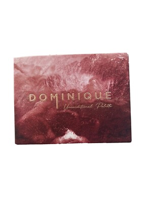 Dominique Cosmetics Unconditional Palette 6 Pan Eyeshadow Palette - NEW in Box