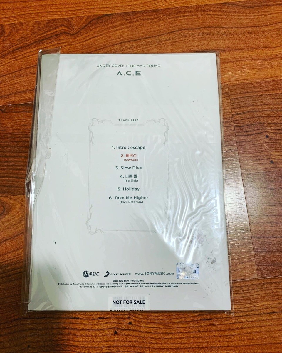 A.C.E ACE The Mad Squad SIGNED PROMO album | eBay