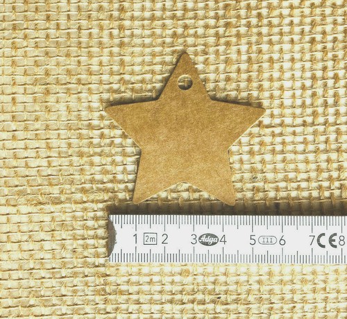 Kraftpapier Geschenkanhänger Papier Anhänger Tags Label Etiketten braun paper - Bild 30 von 33