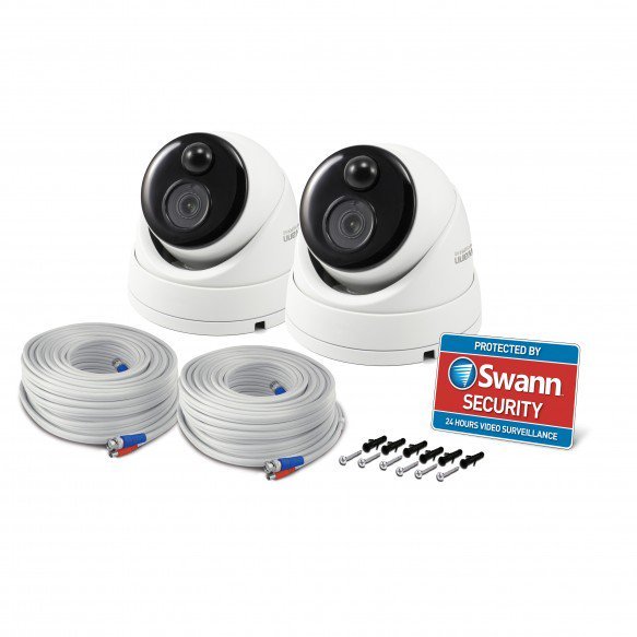 Swann PRO-1080MSD Heat-Sensing 1080p HD Dome CCTV Cameras 4480