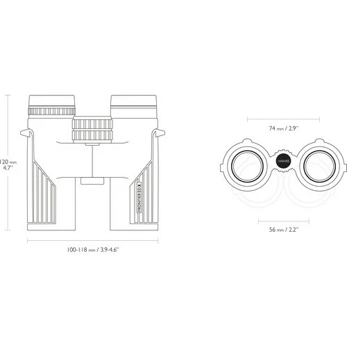 NEW Hawke Frontier ED X 8 x 32 Binocular in Green #38405 (UK Stock) BNIB - Image 2 of 3