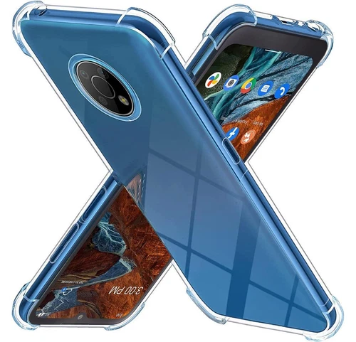 For Nokia G300 5G Soft TPU Gummy Protective Case Hybrid Case Cover Bumper Clear