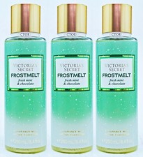 3 Victoria's Secret FROSTMELT Mint Chocolate Fragrance Mist Body Spray Perfume