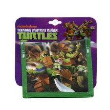 Wallet Bifold Non-Woven Nickelodeon TMNT Ninja Turtles Kid Party Favor New