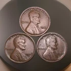 1925 P 1925 D 1925 S Lincoln Wheat Cent Penny - 3 Coin Set - PDS