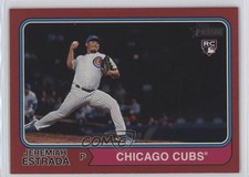 2023 Topps Heritage Red Border Jeremiah Estrada #146 0ii1