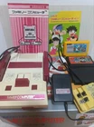 Vintage Nintendo Famicom console and game set, working condition confirmed D479