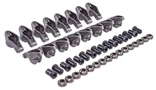 JEGS 20187 Cast Steel Roller Tip Rocker Arm Set for 1955-1986 Small Block Chevy