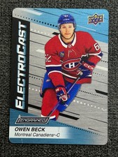 Owen Beck 2023-24 Upper Deck Engrained Hockey ElectroCast #EC-38