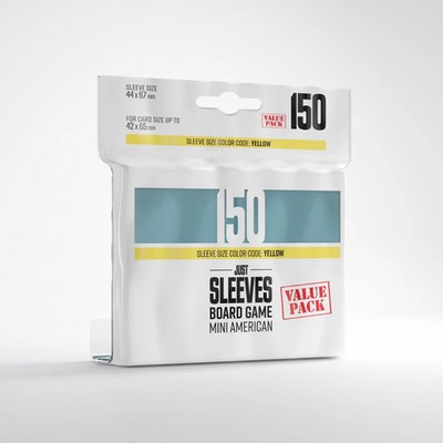 Gamegenic Just Sleeves - Mini American Value Pack (150)