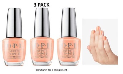 OPI NAIL POLISH CRAWFISHIN' FOR A COMPLIMENT 0.5 OZ 3 PACK!!!