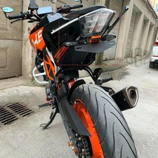 Soporte de matrícula de cola con lámpara LED para KTM DUKE 390 250 200 125