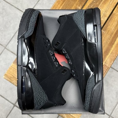 Size 13 - Air Jordan 3 Black Cat 2025 Authentic