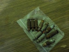 vintage tonka ford fire truck set 10 rusty old fire extinguisher for parts