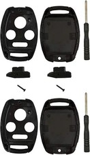 2 Pack Key Fob Shell Case Fit for Keyless Entry Remote Key Housing Replacement w