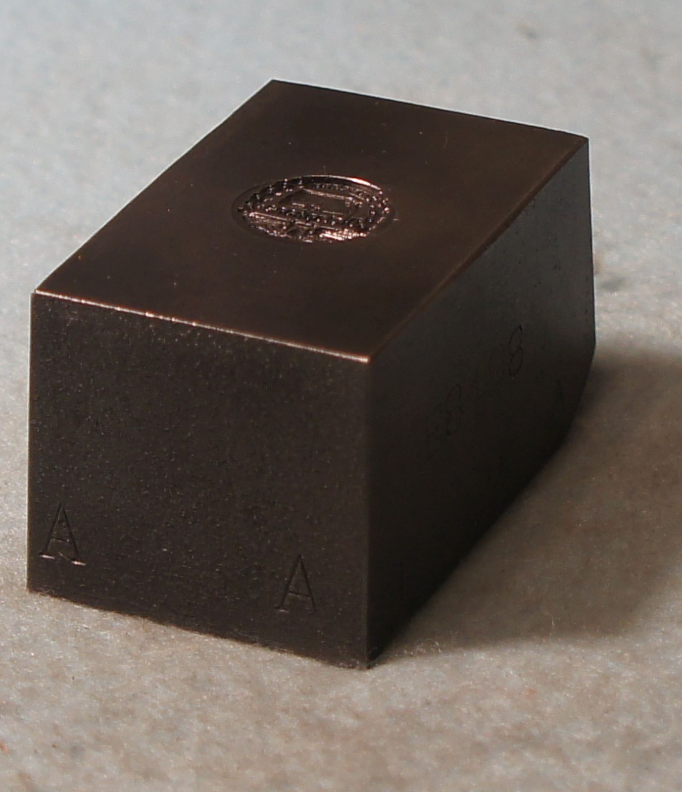 1952 DICTAPHONE 10 Year Service Award Pin STEEL STAMPING DIE Robbins RH550