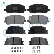 Set of 8 Front-Rear Ceramic Brake Pad Kit For 2001-2003 Toyota Highlander
