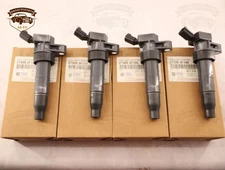4 PACK OEM Ignition Coil 27300-3F100 for Hyundai Sonata Tucson Kia Optima Forte