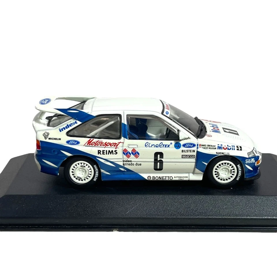 Modellino Auto Minichamps 1/43 Ford Escort RS Cosworth F. Delecour #6 Rally M... - Immagine 3 di 4