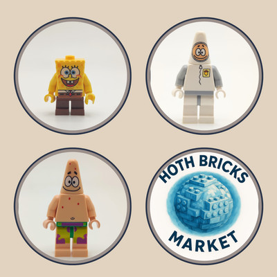 LEGO  SpongeBob Square Pants Minifiguren zur Auswahl