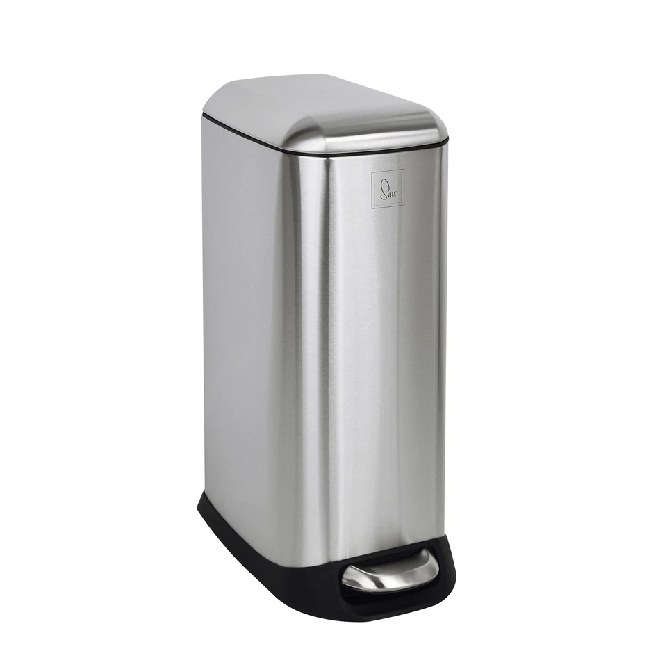 B-Ware SVITA TS20 Mülleimer Treteimer Abfalleimer 20l Inneneimer Pedal Silber