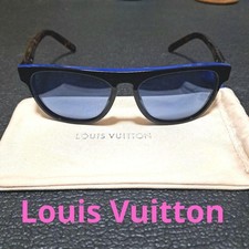 Louis Vuitton Oliver Sunglasses Blue Smoke Z0792E Eye Accessory Premium