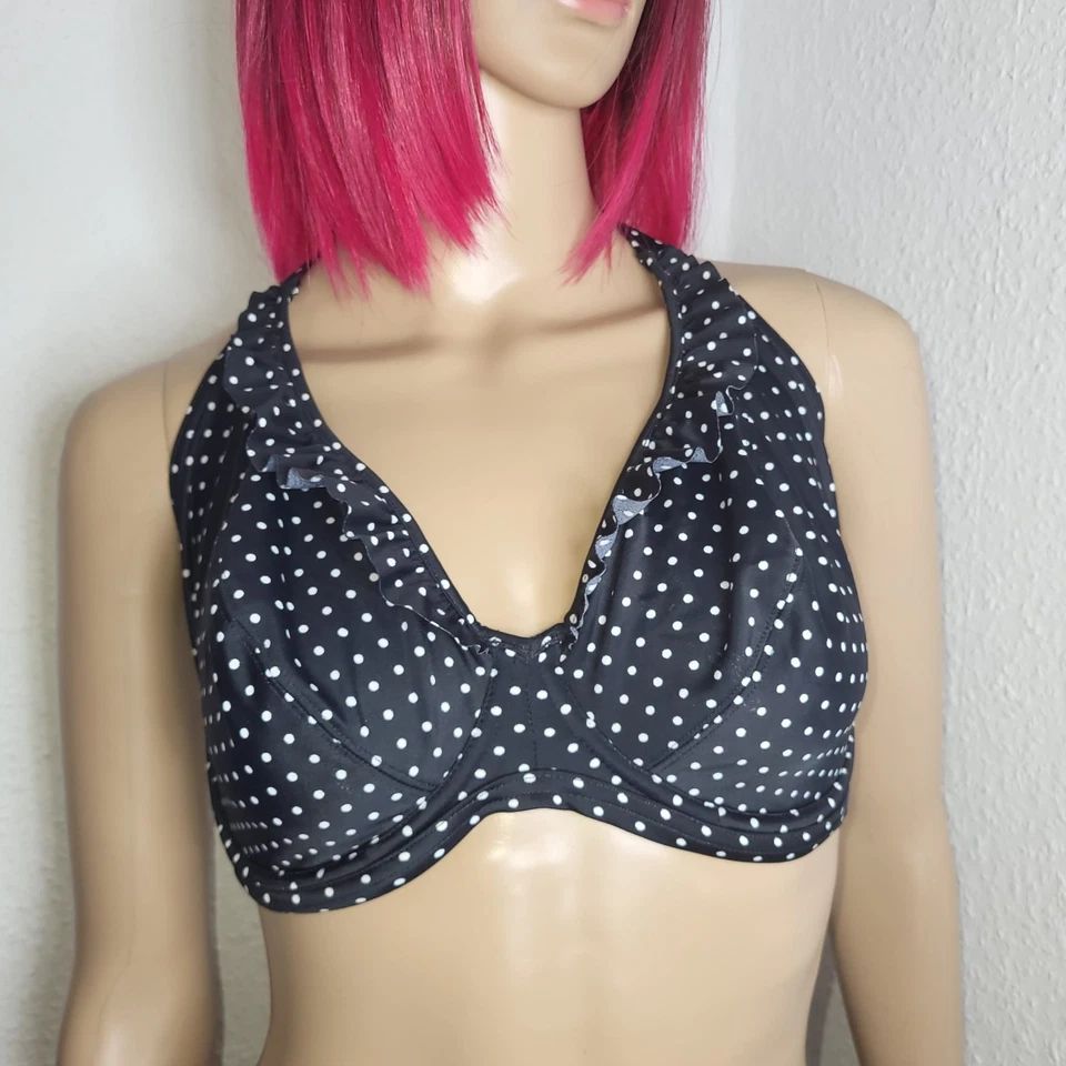 Luxus Bikini Freya Pier, Größe 70/32 Cup J, Dots, Oberteil bade top bh Damen neu - Bild 2 von 4
