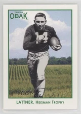 2011 TRI-STAR Obak Green 2/25 Johnny Lattner #44 u6m