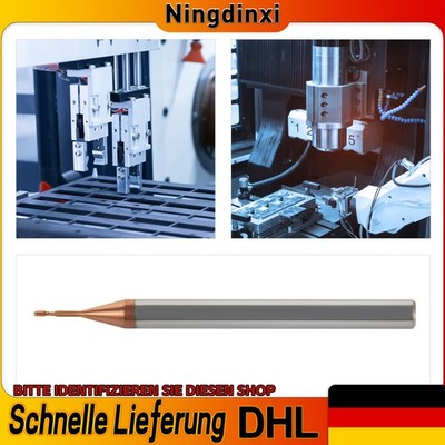 Kugelnase Karbid-endfräser Cutter Router Bits Doppelte Flute Spiral Fräswerkzeug