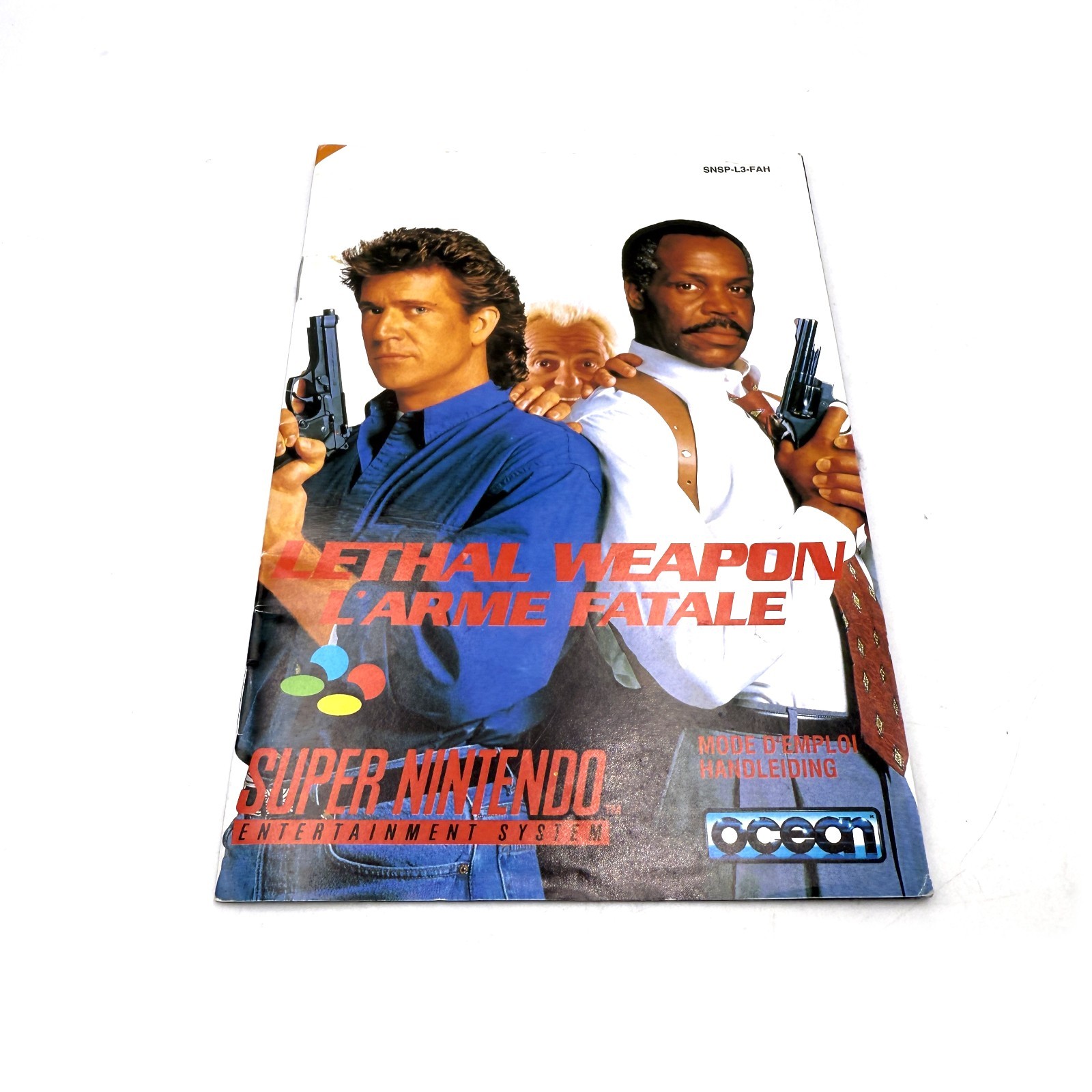 Notice Lethal Weapon Super Nintendo L'Arme Fatale FAH RARE