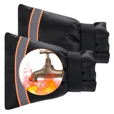Winter Outdoor Faucet Covers Insulated Spigot Wraps for Freeze Protection, 2