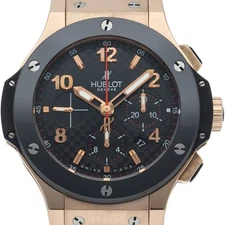 HUBLOT Big Bang Gold Ceramic Chronograph 44mm 301.PB.131.RX K18YG/ceramic/ru...