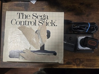 Authentic Sega Master System Control Stick and Box Model 3060 Tested/Working