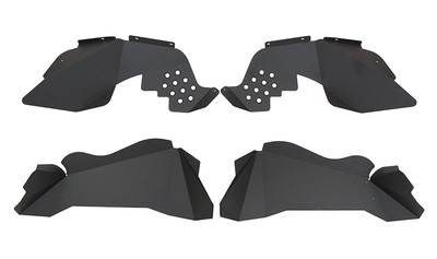 Fishbone Offroad Fits FB33007 Jeep JK Wrangler Inner Fenders Set - Black