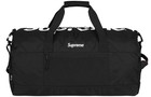 RARE Supreme Black Logo Duffle Bag OS Polyester Zip Adjustable Strap SS17 — photo 2